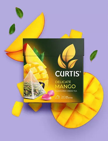 Чай в пирамидках Delicate Mango 20 пирамидок купить